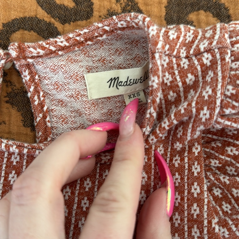 Madewell puff sleeve Tee - Picture 2 of 6